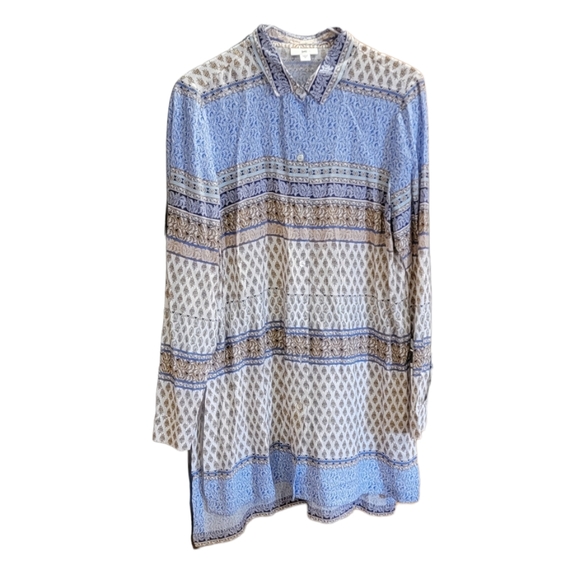 Unknown Tops - Button Down Long Sleeve Blouse